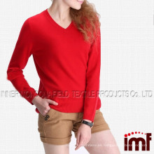 Modelo Mujer Suéter Knit Free